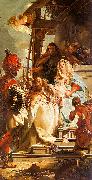 Giovanni Battista Tiepolo Mercury Appearing to Aeneas oil painting artist